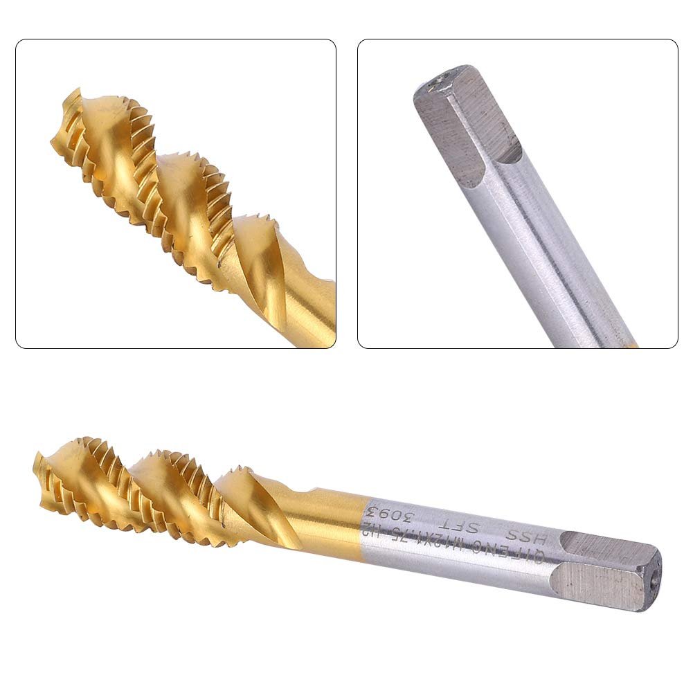 ### Machuelos en Espiral con y sin Titanio | Helicoil y Convencionales

Machuelos de roscar **en espiral** para la preparación y recuperación de roscas en diferentes aplicaciones. Disponibles en versiones **con y sin recubrimiento de titanio**, así como para sistemas de reparación tipo **Helicoil y roscado convencional**.

Los machuelos en espiral facilitan la evacuación de viruta y permiten un proceso de roscado más eficiente, según el material y la aplicación.

Disponibles en diferentes **medidas y especificaciones** para trabajos de reparación, mantenimiento, metalmecánica, automotriz e industria.

**Roscas Solution** ofrece machuelos profesionales y asesoría técnica para ayudarte a seleccionar la medida y tipo adecuado para tu trabajo.
